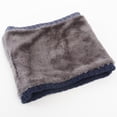 thumbnail image 3 of Bufanda cálida de invierno para hombres y mujeres, que combina con todo, además de bufanda de terciopelo, cuello de punto engrosado de lana degradada, 3 of 6