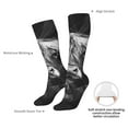 thumbnail image 4 of Sigee Geometric Bull Design for Socks for Men Women Socks Stocking Compression Socks, 4 of 6