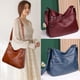 thumbnail image 3 of Bolso de mujer Bolso de mujer de moda Bolso bandolera de piel suave Bolso cuadrado pequeño informal Bolso de madre de gran capacidad, 3 of 6
