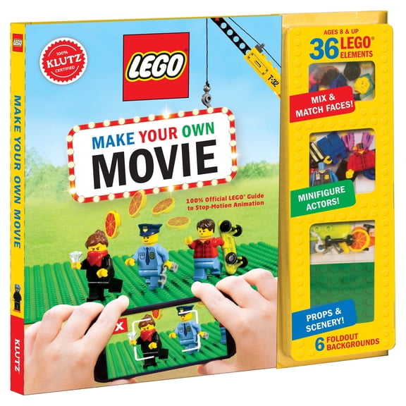 Klutz Lego Make Your Own Movie, Multicolored