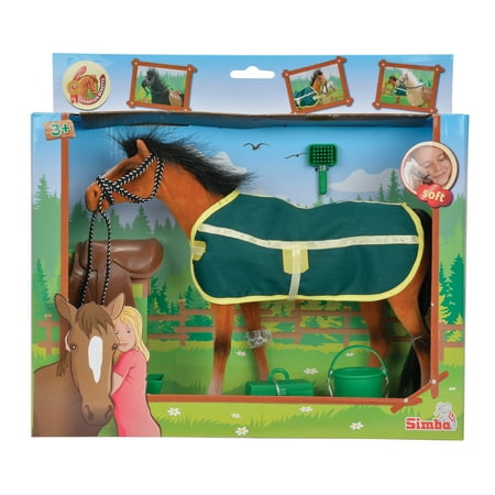 Horse Accessories Toys - Simba Toys - Champion Brown Beauty Horse with Accessories