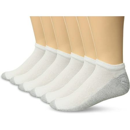 

Men s Big-Tall 6 Pair Cushioned No Show Sock Sockshosiery -white Shoe size 13-15 81% Cotton 17% Polyester 1% Lycra Spandex 1% Other Fibers