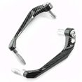 thumbnail image 2 of BUYISI Car Accessories Interiors Brake Clutch Levers Handlebar Guard Protector For 7/8" 22mm Handlebar ﻿Car Styling Silver, 2 of 5