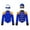 Royal Blue, variant on Marching Band for Kids Boys Girls Drum Major Uniform Tassel Jacket Coat with Cap Set Size 4-14 Black 10