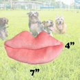 thumbnail image 2 of shiyou-Pink Lips Plush Fetch Dog Toy Pet-Safe, Machine-Washable Material with Squeaker for Bonding, Play Time, Mental Stimulation, Exercise, Training, & More, 2 of 4