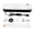 White US Plug, variant on LAZIOEGR Laminator Machine 9in A4 Thermal Hot Cold Laminating Machine with Cutter for Home School Office UK Plug 220-240V