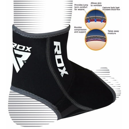 Stretching Achilles Tendon - RDX A2 Ankle Compression Support Breathable Achilles Tendon Pain Support