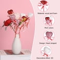 thumbnail image 4 of 12pcs Valentines Decorations,Valentine's Day Glitter Foam Heart Picks Decoration for Wedding Flower Arrangements Home Holiday Party Crafts Supplies, 4 of 7