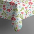 thumbnail image 4 of Pioneer Flower Floral Print Pattern Rectangle Tablecloth 60"x120", Waterproof Polyester Table Cloth, Wipeable Spillproof for Dining Camping Indoor Outdoor, 4 of 6