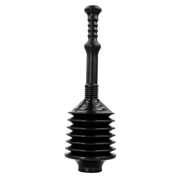 Black Bellows Accordion Toilet Plunger