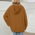 thumbnail image 5 of Kaemgyyd Sweatshirts for Teen Girls Casual Long Sleeve Fall Pullover Lightweight Ribbed Knit Shirts Fall Tops with Pocket 4-14 Years, 5 of 7