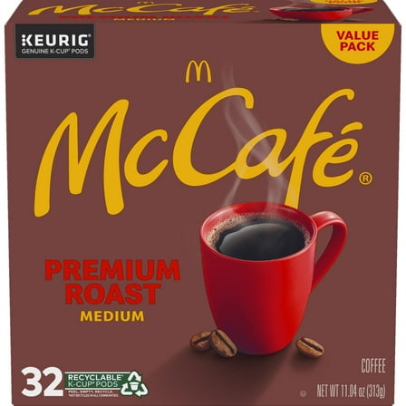 McCafé® Premium Roast Medium Roast K-Cup Coffee Pods