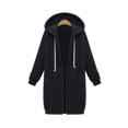 Amazon wish autumn and winter women‘s hooded long sleeve sweater long