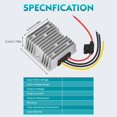 thumbnail image 3 of Reductor regulador de voltaje YIPIN HEXHA DC18V-60V a 12V 20A, 3 of 7