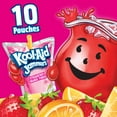 thumbnail image 4 of Kool-Aid Jammers Artificially Flavored Drink, 10 Pouches, for School Lunches and On-the-Go Hydration, Sharkleberry Fin Strawberry Orange Punch Flavor, Excellent Source of Vitamin C, 6 fl oz, 4 of 15