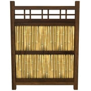 Oriental Furniture 4 ft. x Oriental Furniture 3 ft. Japanese Bamboo Kumo Fence