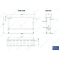 thumbnail image 4 of 14" x 60" Stainless Steel Work Table with Undershelf Food Prep NSF Utility Work Station, 4 of 9