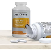 MaxiVision® Eye & Body Formula AREDS 2 Study - 270 Capsules - 1 Bottle