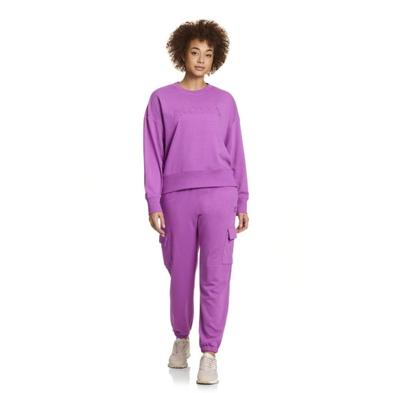 Reebok Women's Meet and Greet Crewneck Sweatshirt, Sizes XS-XXXL