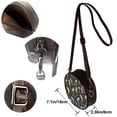 thumbnail image 5 of Lsque Dancing Skeleton Party Pattern Shoulder Bag – Microfiber Leather Crossbody with Detachable Strap & Handle Ring, Waterproof & Durable, Elegant Everyday Carry, 5 of 5