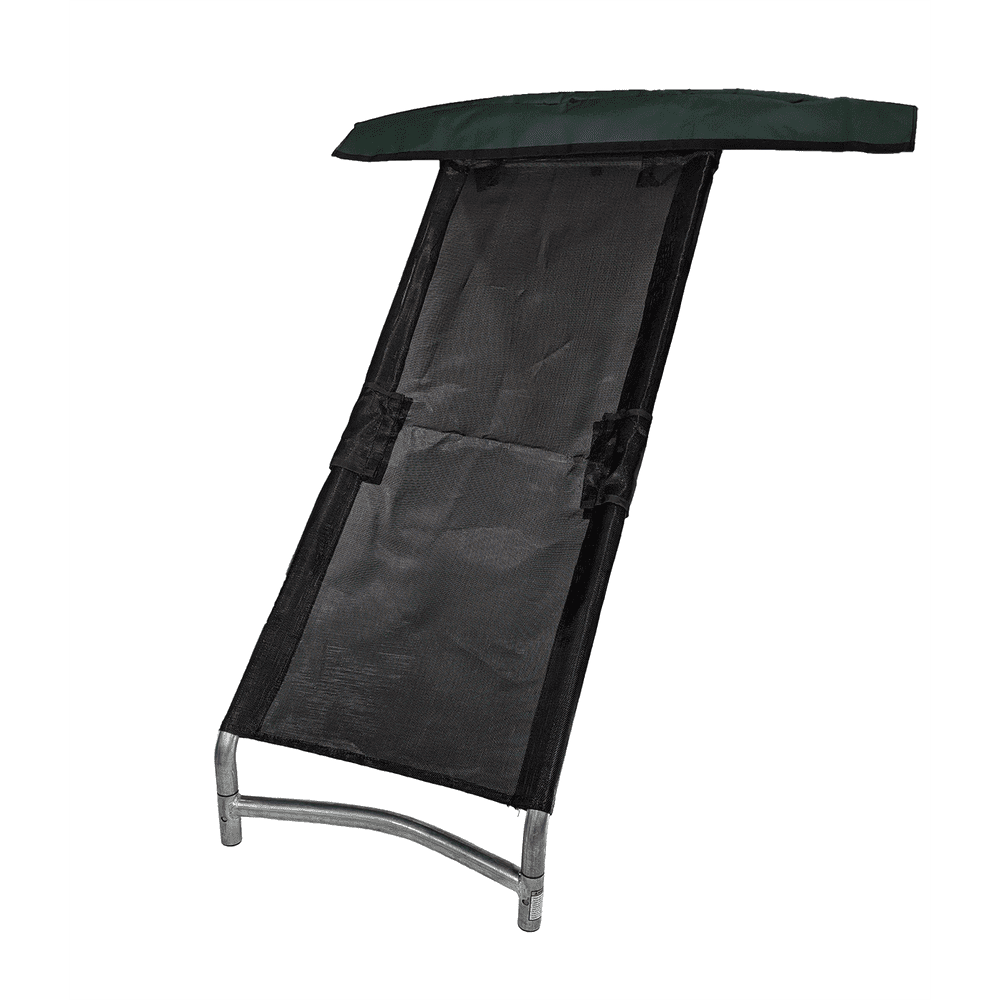 trampoline and slide combo