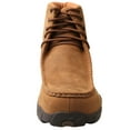 thumbnail image 2 of Men's Twisted X MDMAL01 Alloy Toe Driving Moc Distressed Saddle Leather 11.5 W, 2 of 8
