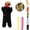 Black, variant on Mfakffe Big Mouth Monster Onesie Funny Monster Plush Warmth Onesie Pajamas Cozy Home Loungewear for Sleep & Party With Shoes & 2 Randomly Colored Combs
