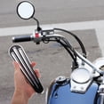 thumbnail image 7 of Motorcycle Fuel Tank Pad Kit Hand Controls Switch Housing Buttons Caps Cover Black, 7 of 7