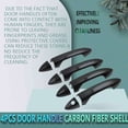 thumbnail image 5 of Carbon Fiber Door Handle Decorative Cover Plate for 2013-2017 Honda Accord, 5 of 7