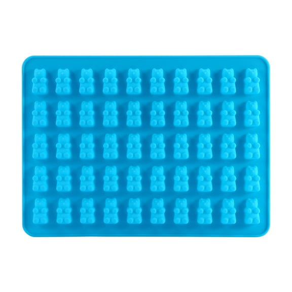 XL Bear Mold Silicone Candy Maker - 50 Cavity Gummy, Chocolate & Ice Tray