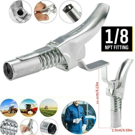 

jbyrvq Locks Grease not Grease Goes Coupler 1/8” Zerk in on the in Onto Fittings Tools Home Improvement