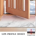thumbnail image 3 of Pink Glitter White Marble Pattern Door Rugs,Washable Non Slip Door Mats Indoor,Decorative Door Mats,Entry Mat Indoor for Entrance,Bedroom,Kitchen,Bathroom,17"x30", 3 of 6