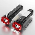 thumbnail image 2 of Car Safety Flashlight Grey Super Bright Multifunctional Golden Red Outdoor Auto Repair Work Light, 2 of 4