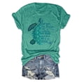 thumbnail image 4 of Ankishi Sea Turtle Shirts for Women Crew Neck Loose Fit Summer T Shirts Fashion Basic Tops for Travel Vacation Beach, 4 of 7