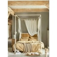 thumbnail image 2 of Pavish Export Linen Duvet Cover In Sandy Beige Soft Linen Farmhouse décor Bedding Duvet Cover With 2 Pillow Sham Twin, 2 of 3
