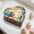 thumbnail image 5 of DIY Diamond Painting Kit Storage Box, Bird-Themed Creative Heart-Shaped Craft Set, Desktop Organiser, Festive Christmas Gift, 5 of 7