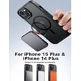 thumbnail image 2 of Funda Tigowos para iPhone 15 Plus y iPhone 14 Plus negra, 2 of 6