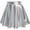 Silver, variant on IROINNID Short Empire Waist Skirt For Women Nightclub Skirt Performance Pleated Metal Folding Solid Color Skirt