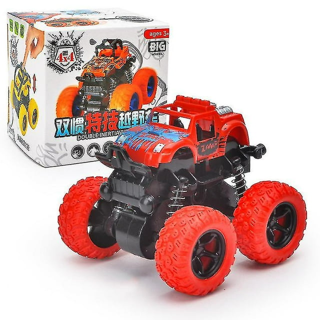 Mini vehículo todoterreno inercial Toy Car Pullback para niños