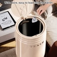 thumbnail image 2 of Modern Wheeled Trash Container Hygienic Indoor Solution for Kitchen, 2 of 15