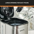 thumbnail image 2 of KRUPS Simply Brew Family Coffee Maker with Reusable Coffee Filter, Easy on/off Button, 10-Cup, 2 of 9