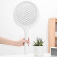 thumbnail image 4 of Rotating Head Rechargeable Fly Swatter Electric Fly Swatter Racket, 4 of 5
