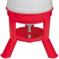 thumbnail image 4 of Little Giant 10 Gallon Tank Heavy Duty Poultry Chicken Gravity Waterer (2 Pack), 4 of 5