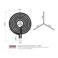 thumbnail image 6 of Certified Appliance Accessories 51001 8" 6-Turn 2,350-Watt Replacement Range Surface Burner Element For GE & Hotpoint WB30M2, 6 of 6
