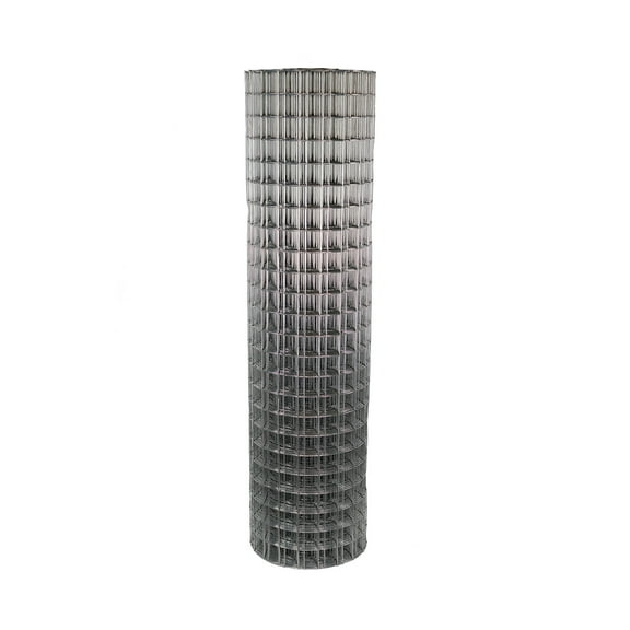 Trident Fence 4' x 100' 14ga. Welded Wire Fence Roll Hot Dip Galvanized - 2" x 2" Mesh