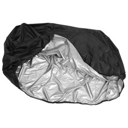 Housse De Protection Moto LIHAO - Imperméable 190T, Anti-UV, Avec Sangles Et Trou Pour Antivol, Dimensions 245x105x125 Cm