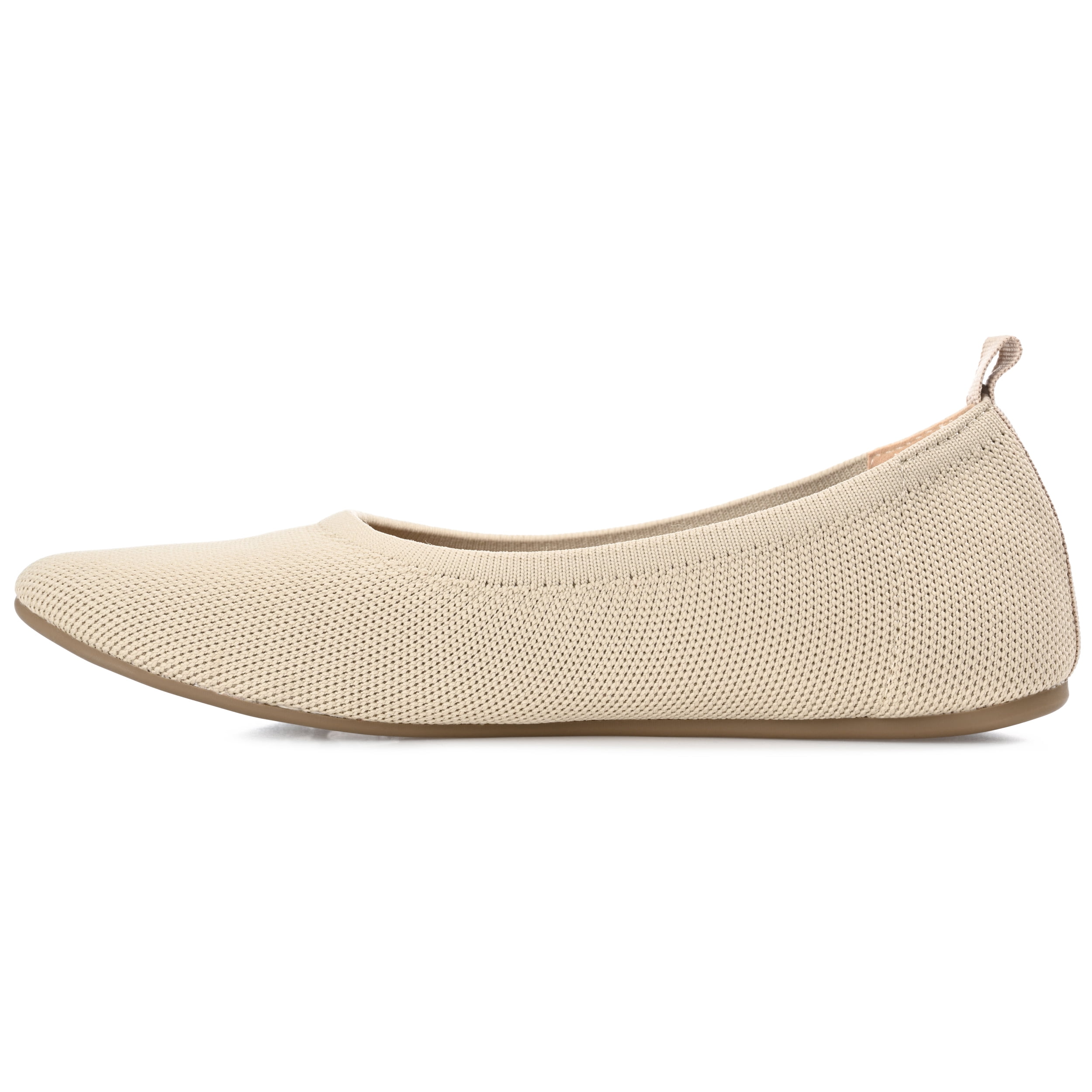 Journee Women's Jersie Knit Foldable Ballet Flats, Widths Available