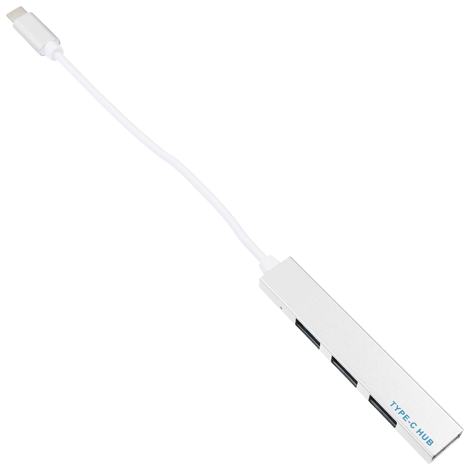 OULII USB Hub 4 Port Aluminum Alloy Multifunction Data Hub for Computer Use Lightweight Portable with 4 USB 2.0 Ports
