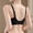 Black, variant on Leopard Print Underwire Bra for Women - Comfortable Soft Support Push Up Minimizes Side Sagging Everyday Everyday Wear