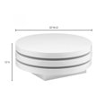 thumbnail image 4 of Moe's Home Table Basse en Bois Torno Blanche, 4 of 4